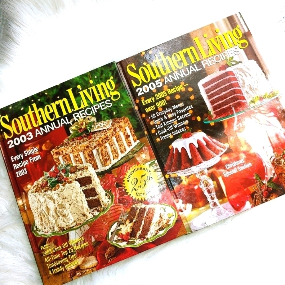2003 2005 Cookbooks Southern Living Annual Recipes